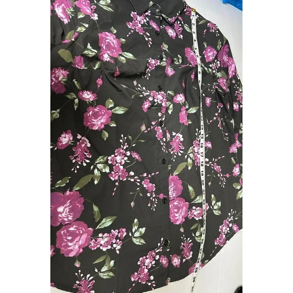Women's Button Front Top - Picture 6 of 6